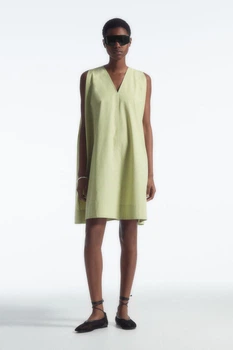 Сукня жіноча COS a-line sleeveless mini dress 1227044003 44 Зелений