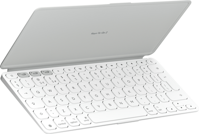 Klawiatura bezprzewodowa Logitech Keys-To-Go 2 Light Gray (LOGKTG2IGU)