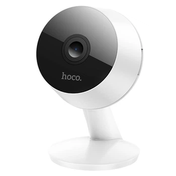Комнатная камера видеонаблюдения Hoco D3 Wireless Wi–Fi/3MP,процессор изображения Master T31L,обзора 93.6°, переключение IR-CUT, обеспечивающее дневной и ночной мониторинг White