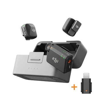 Мікрофонна радіосистема DJI Mic Mini 2 TX + 1 RX (+ Lightning Адаптер)