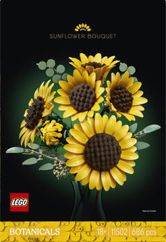 Конструктор LEGO Botanicals Букет соняшників 686 деталей (11502)