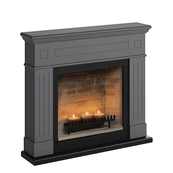 Камінокомплект Tagu LARSEN ZenFlame сірий