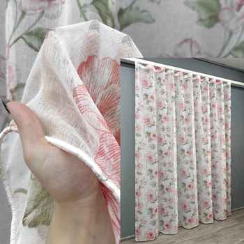 Тюль VR-Textil 1867т Flora Батист Разноцветный 250х270 см (42-0986)