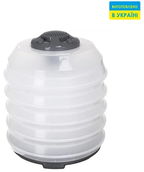 Сушарка для овочів та фруктів SATURN ST-FP0115-10 Сіра