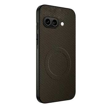 Чехол Carbon Shield with Ring для Google Pixel 9A с поддержкой беспроводной зарядки gray