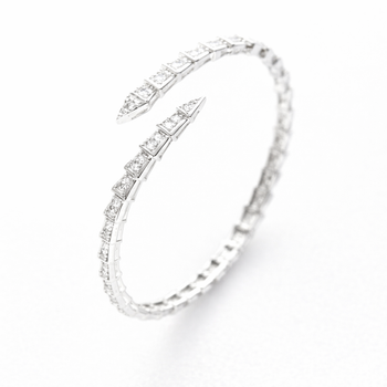 Браслет в стиле Bvlgari Serpenti (Silver)