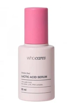 Незмивна сироватка-пілінг з молочною кислотою WhoCares Gentle Peel Lactic Acid Serum