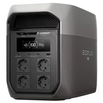 Зарядна станція EcoFlow DELTA 3 Max 2400 Вт / 2048 Вт·год