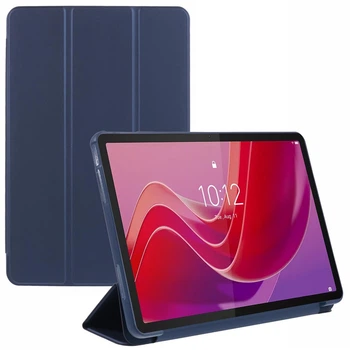 Чехол Silicone Lenovo Idea Tab Plus 12.1" (2025) / Tab K12 TB361FU, TB361ZU Темно-синий