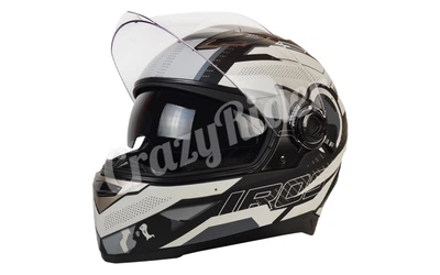 Шолом (інтеграл) IROS HD-09B NEW Black matt Gray/Black M