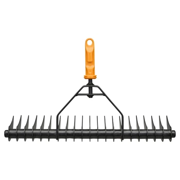 Грабли-аэратор фрезерующие для вычёсывания газонов Fiskars OneClick 36 см (1080679)