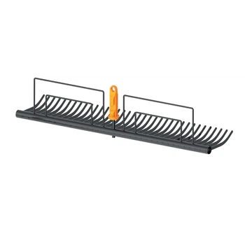 Грабли стальные для очистки газонов Fiskars OneClick 57 см (1080680)