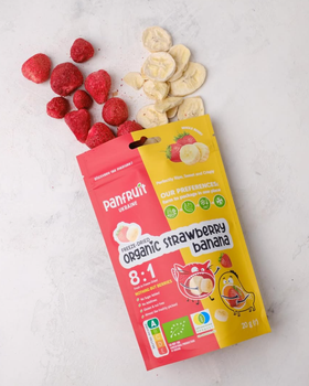 Клубника и банан сублимированный Panfruit 20 г