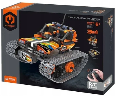Klocki konstrukcyjne iM.Master RC 8016 Pojazd na gąsienicach 3 w 1 392 elementy 40363 (6973676040363)