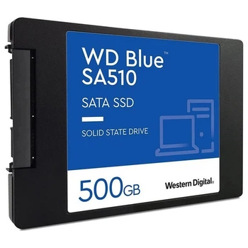Накопичувач SSD M.2 NVMe 500GB WD Blue SA510 3D TLC (WDBB8H5000ANC