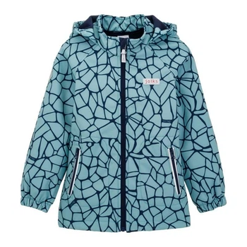 Ветровка для девочки Softshell JOIKS SoF-23 146 см голубой-зеленый