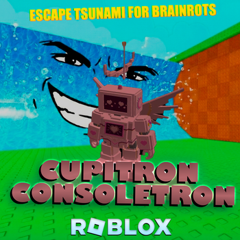 Брейнрот Купітрон Консолетрон (Cupitron Consoletron) Brainrot - Roblox (Escape Tsunami For Brainrots)