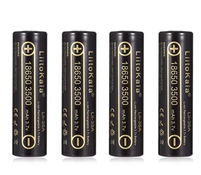 Акумулятор Li-Ion LiitoKala18650 на 3500 mah акумуляторна батарейка