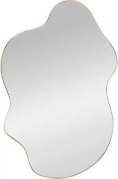 Lustro ścienne Halmar Essent 90 x 56 x 1.5 cm Złote (5905248133891)