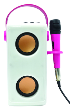 Przenośny głośnik Lexibook Barbie Bluetooth z oświetleniem i mikrofonem (BTP185BBZ)