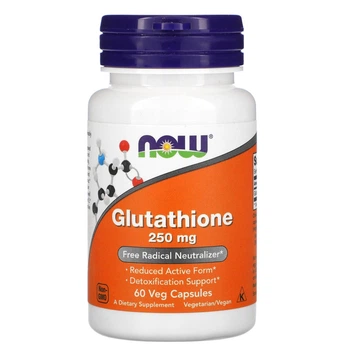 Глутатіон Now Foods (Glutathione) 250 мг 60 капсул (NOW-00096)