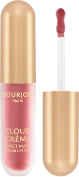 Рідка матова губна помада Bourjois Cloud Creme Velvet Matte 02 Cafe Creme 3.1 мл (3616306834897)