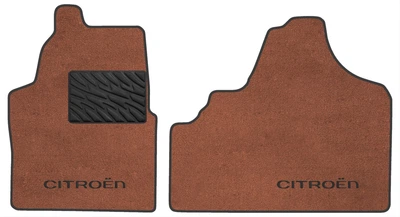 Двошарові килимки Sotra Premium Terracotta для Citroen Jumpy (mkII)(1 ряд) 2006-2016 (ST 90020-CH-Terra)