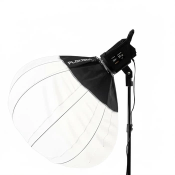 Студийная лампа PLOKAMA PK-400S для видео/фото 3в1 PK-400S KIT-A, LED 2700–6500K, черная