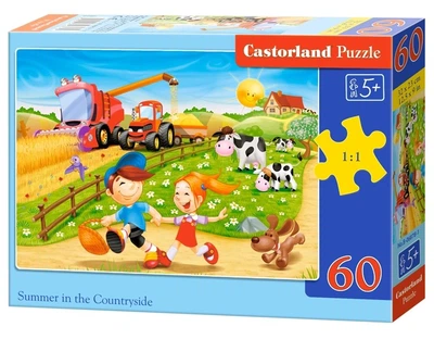 Пазл на 60 элементов "Лето в деревне" (B-6878), Castorland