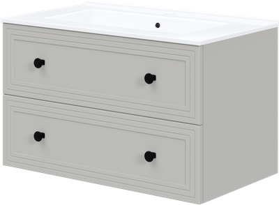 Szafka pod umywalkę Halmar Toreto 80/2S Cashmere (5905248133662)