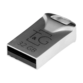 USB Flash Drive T&G 32gb Metal 106 Стальной