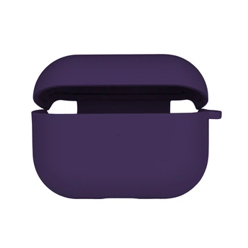 Футляр Silicone Case with microfibra для Airpods Pro 34.Purple