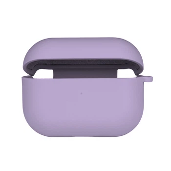 Футляр Silicone Case with microfibra для Airpods Pro 39.Elegant purple