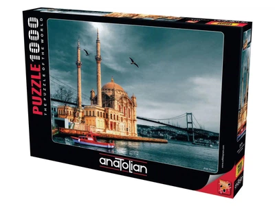 Пазл из 1000 деталей, «Мечеть Ортакёй в Стамбуле», (3171) Anatolian