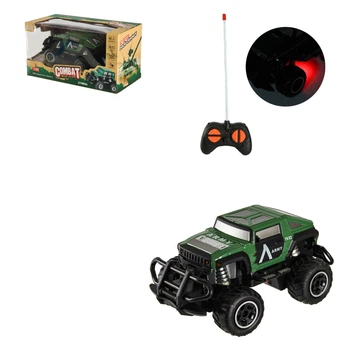 Джип на дистанционном управлении ToyCloud "Combat" 1:43 мини-модель внедорожника с пультом и подсветкой 861-6