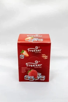 Освіжаючі смужки FREEZER зі смаком полуниці ПОЛУНИЧНА НАСОЛОДА 1 шт 20 смужок