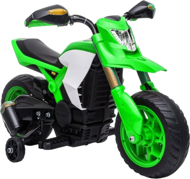 Motocykl elektryczny dla dzieci LEAN Toys TR1909 Zielony (5908275995616)