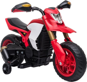 Motocykl elektryczny dla dzieci LEAN Toys TR1909 Czerwony (5908275995609)