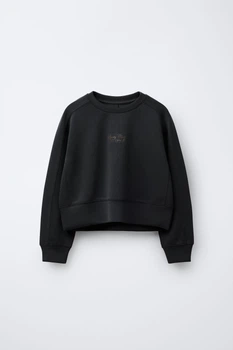 Світшот з рельєфним написом Zara 8054/727 140см Сірий (08054727802140)