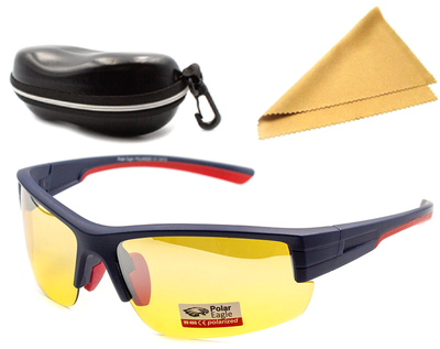 Поляризационные очки Водителя антифара Polar Eagle New Sport Classic для вечернего вождения