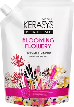 Шампунь для волос парфюмированный Kerasys Blooming & Flowery Perfumed Shampoo запасной блок 500 мл (8801046396971)