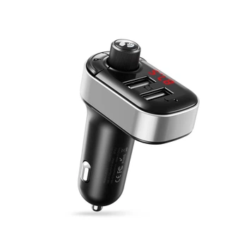FM - трансмітер XO BCC10 Smart Bluetooth MP3 +5V3.1A Car Charger black