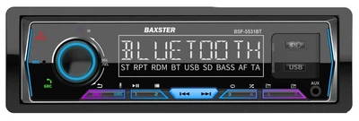 Медиа-ресивер Baxster BSF-5531BT MulticolorRGB/BT/SWI