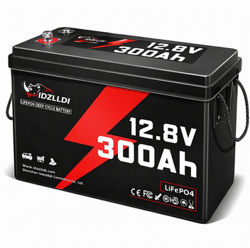 Аккумулятор Idzlldi 12V/300Ah LiFePO₄ с BMS для резервного питания дома и квартиры