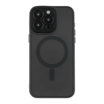 Чехол-накладка Magnetic Matte Camera Lens with Magsafe for iPhone 12 Black