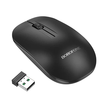 Бездротова Миша Borofone BG14 Planet 2.4G + Bluetooth Чорний