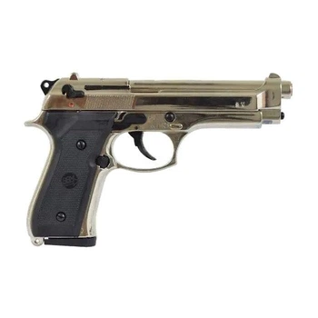 Пистолет стартовый Bruni 92 cal.9 РАК ST Chrome