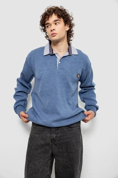 Свитер-обманка мужской джинс 161R924 AGER 2XL
