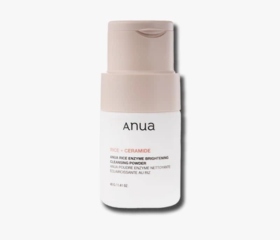 Ензимна пудра з рисовим екстрактом Anua Rice Enzyme Brightening Cleansing Powder 40g