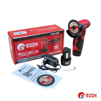 Аккумуляторная болгарка EDON OAG-20/76 OL